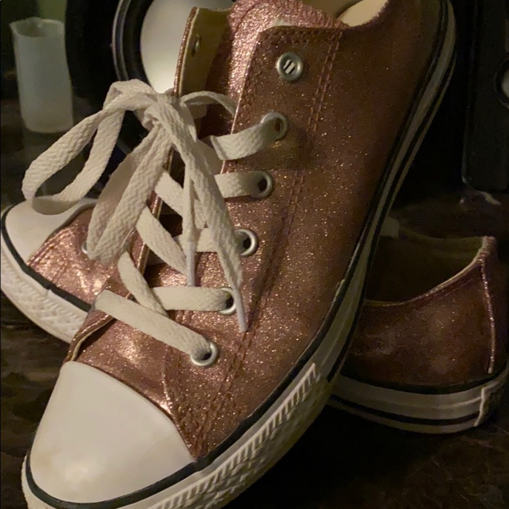 Blush pink converse💖💖💖